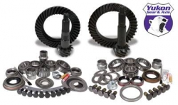 YUKON GEAR & INSTALL KIT PACKAGE FOR JEEP TJ WITH DANA 30 FRONT AND MODEL 35 REAR, 4.88 RATIO.