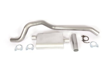 XJ 2.5" Iron Exhaust Cat Back System
