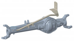 XJ/ZJ to 05+ Super Duty D60 Track Bar Kit