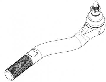 2.5 Ton Tie Rod End 95221