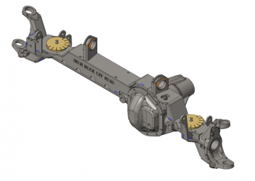 XJ/TJ/LJ/ZJ/MJ to JK Front Axle Swap Truss