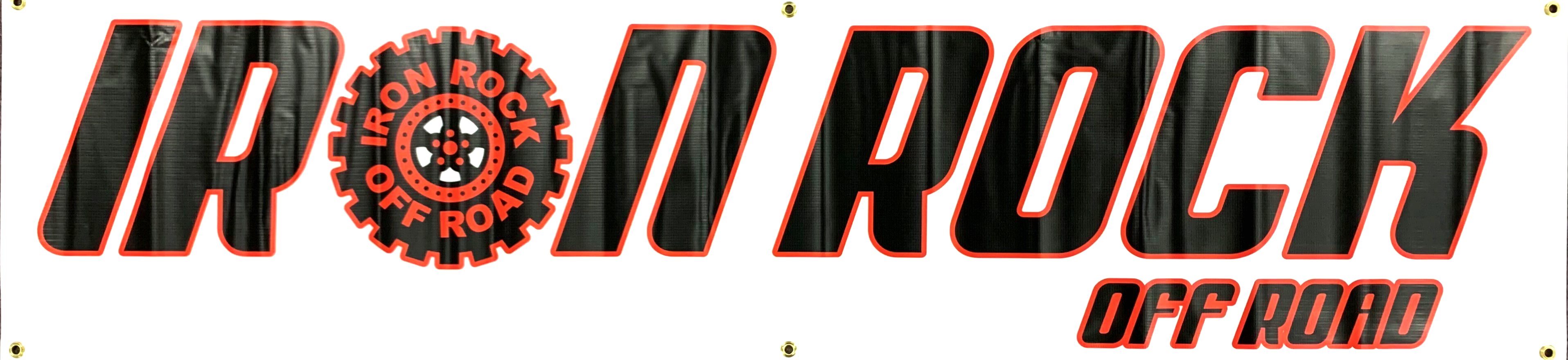 Iron Rock Off Road: IRO 1.5x6' Banner