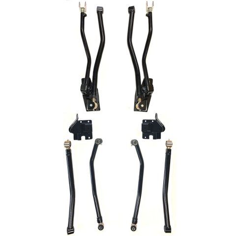 JLラングラー rock jock リアアッパーアーム JL ROCK-LINK Front/Rear Bolt-on Long Arm Upgrade