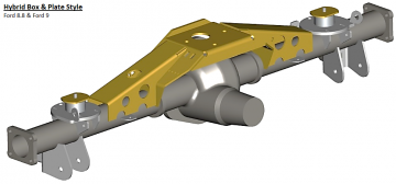 WJ Rear Axle Swap Kit