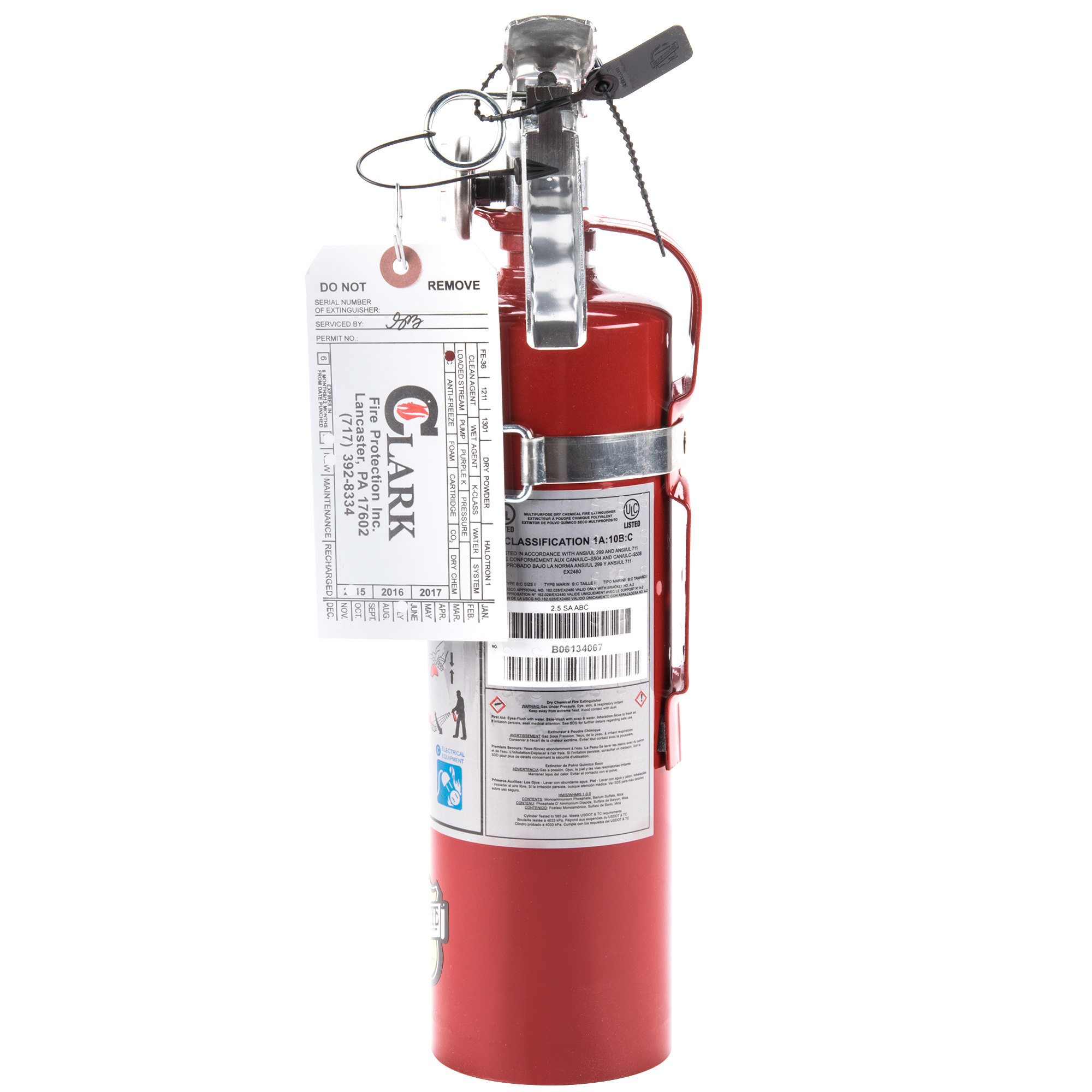 2.5 LB ABC Fire Extinguisher