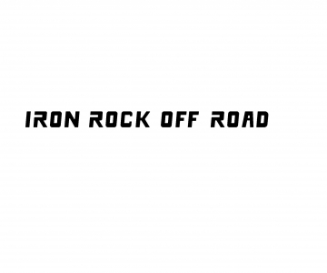 22.75" x 1.5" IRON ROCK OFF ROAD Decal