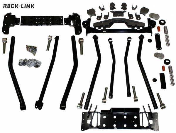 Xj Rock Link Front And Rear Long Arm Upgrade Iron Rock Off Road