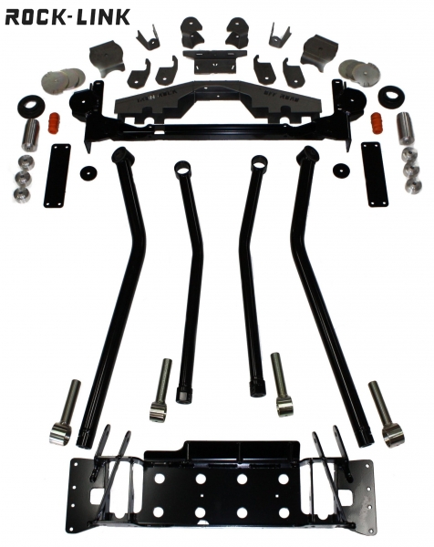 Xj 4 Link Rear Long Arm Kit Iron Rock Off Road