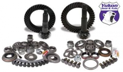 YUKON GEAR & INSTALL KIT PACKAGE FOR JEEP TJ RUBICON, 5.13 RATIO.