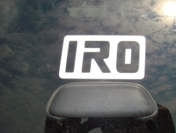 IRO 4" Decal